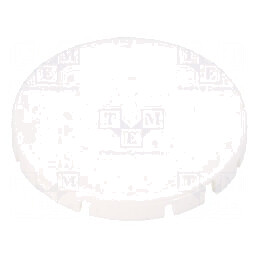 Lentilă Albă Ø19,7mm pentru Buton RONTRON-R-JUWEL | Electronic-mag.ro | Componente Electronice