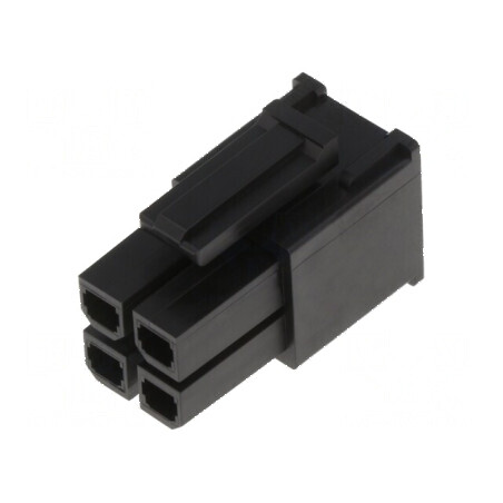 Conector Mega-Fit 5,7mm PIN 4 - Cablu-Cablu/PCB Mufă Mamă 23A | Electronic-mag.ro | Componente Electronice