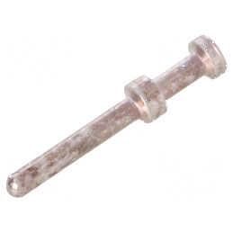 Pin tată 2,5mm Argintat 0,75mm² 18AWG cu Contacte Întoarse 16A - Conector Electric Profesional | Electronic-mag.ro | Componente Electronice