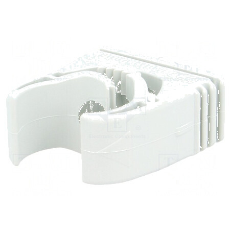 Element de susținere ajustabil 18,5-22,5mm din poliamidă gri deschis | Electronic-mag.ro | Componente Electronice