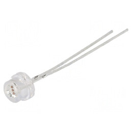 LED 4,8mm Roșie Convexă 150° - 2 Termeni, 12-15lm | Electronic-mag.ro | Componente Electronice