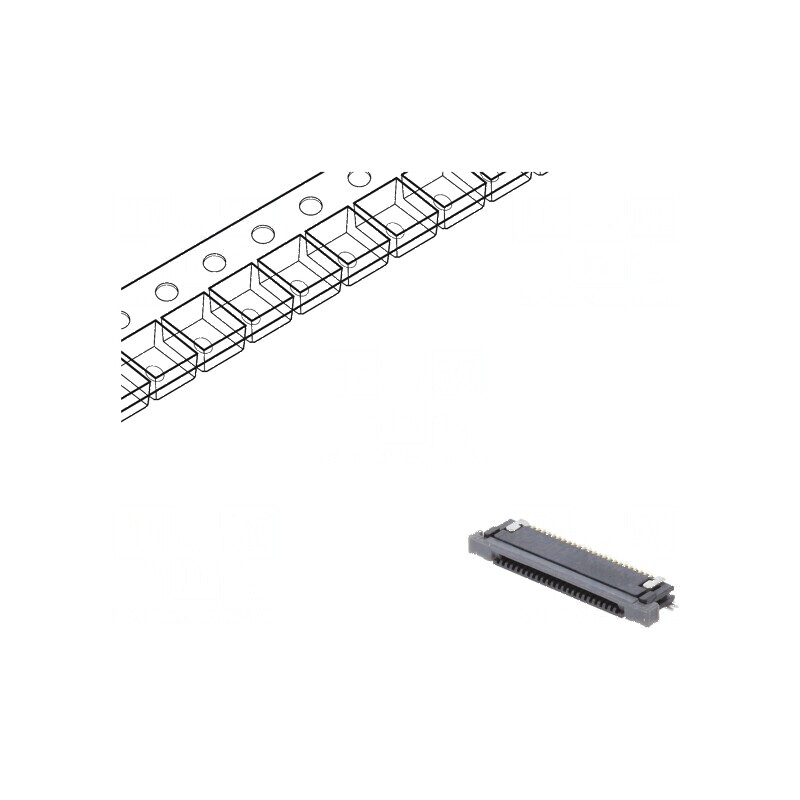Conector FFC/FPC Orizontal 24 PIN Inferior ZIF - Conector de înaltă calitate pentru aplicații electronice | Electronic-mag.ro | Componente Electronice Conector FFC/FPC Orizontal 24 PIN Inferior ZIF - Conector de înaltă calitate pentru aplicații electronice | Electronic-mag.ro | Componente Electronice
