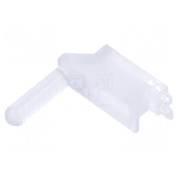Tub LED Ø3mm Convex cu Parte Frontală Y: 11,4mm | Electronic-mag.ro | Componente Electronice