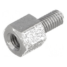 Piuliță Distanțieră Filetată M3 cu Diametru de 5mm, Filet Interior și Exterior M3 | Electronic-mag.ro | Componente Electronice