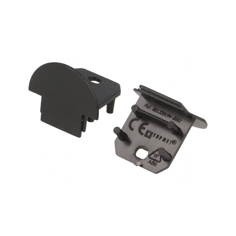 Obturator LED profile neagră 2 bucăți ABS cu inscriptionare TOPMET | Electronic-mag.ro | Componente Electronice Obturator LED profile neagră 2 bucăți ABS cu inscriptionare TOPMET | Electronic-mag.ro | Componente Electronice