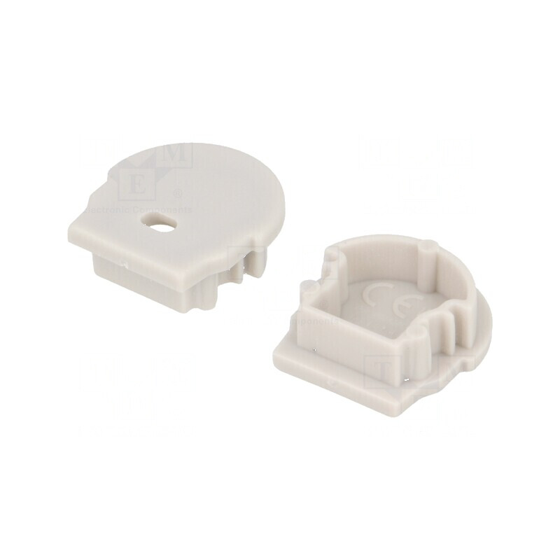 Obturator LED Profil Gri 2 Bucăți ABS cu Orificiu Rotunjit pentru Iluminat Elegant | Electronic-mag.ro | Componente Electronice Obturator LED Profil Gri 2 Bucăți ABS cu Orificiu Rotunjit pentru Iluminat Elegant | Electronic-mag.ro | Componente Electronice