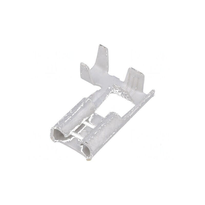 Terminal plat 6,3mm 0,8mm mamă pentru cablu 1÷2,5mm², crimpat | Electronic-mag.ro | Componente Electronice Terminal plat 6,3mm 0,8mm mamă pentru cablu 1÷2,5mm², crimpat | Electronic-mag.ro | Componente Electronice