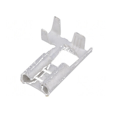 Terminal plat 6,3mm 0,8mm mamă pentru cablu 1÷2,5mm², crimpat | Electronic-mag.ro | Componente Electronice