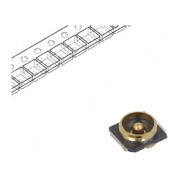 Conector U.FL (IPX/AMC) 50Ω SMT tată tăiat din rolă - Soclu de înaltă calitate pentru aplicații RF | Electronic-mag.ro | Componente Electronice