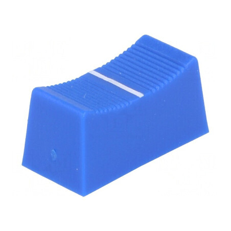 Buton Rotativ Glisor Albastru 23x11x11mm cu Lățime Glisor 4mm | Electronic-mag.ro | Componente Electronice