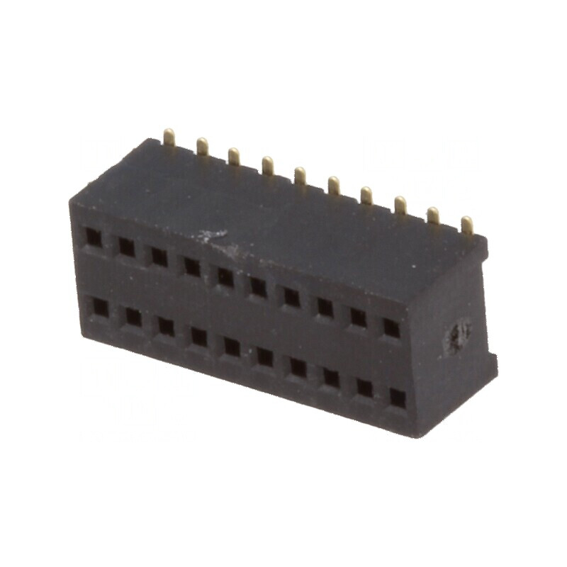 Conector şiruri pini soclu mamă 20 PIN 1,27mm SMT 2x10 - Componente electronice de înaltă calitate | Electronic-mag.ro | Componente Electronice Conector şiruri pini soclu mamă 20 PIN 1,27mm SMT 2x10 - Componente electronice de înaltă calitate | Electronic-mag.ro | Componente Electronice