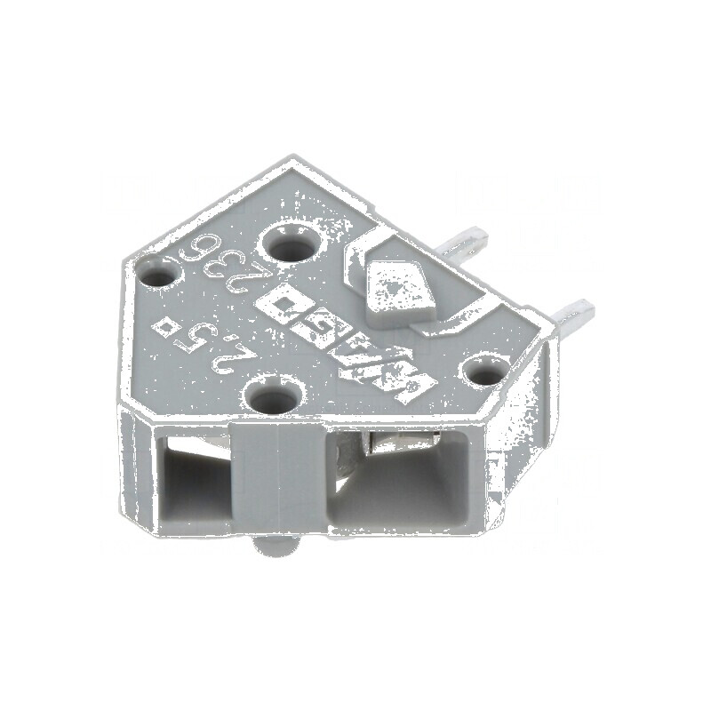 Regletă de conexiuni pentru PCB în unghi de 45° - 5,08mm, 1 pistă, 24A | Electronic-mag.ro | Componente Electronice Regletă de conexiuni pentru PCB în unghi de 45° - 5,08mm, 1 pistă, 24A | Electronic-mag.ro | Componente Electronice