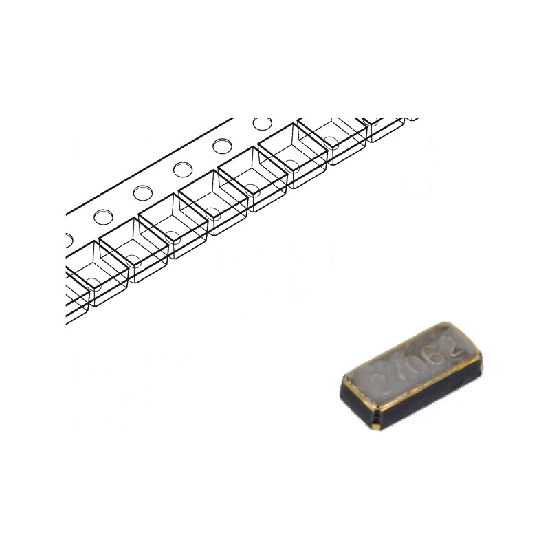 Rezonator cu cuarț SMD 32,768kHz ±10ppm 7pF, dimensiuni 3,2x1,5x0,9mm | Electronic-mag.ro | Componente Electronice Rezonator cu cuarț SMD 32,768kHz ±10ppm 7pF, dimensiuni 3,2x1,5x0,9mm | Electronic-mag.ro | Componente Electronice