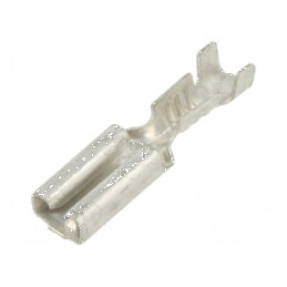 Terminal plat 2,8mm 0,8mm mamă pentru cablu 0,3÷0,5mm² - crimpat | Electronic-mag.ro | Componente Electronice