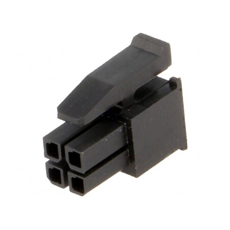 Conector Micro MATE-N-LOK 3mm cu 4 pini, cablu-placă, mufă mamă | Electronic-mag.ro | Componente Electronice