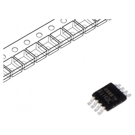 Driver LED buck IC MSOP8EP 1,5A, 4,5-40V, eficiență 97% | Electronic-mag.ro | Componente Electronice
