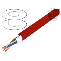 Cablu de control YnTKSYekw 1x2x0,8mm cu izolație PVC 150V | Electronic-mag.ro | Componente Electronice