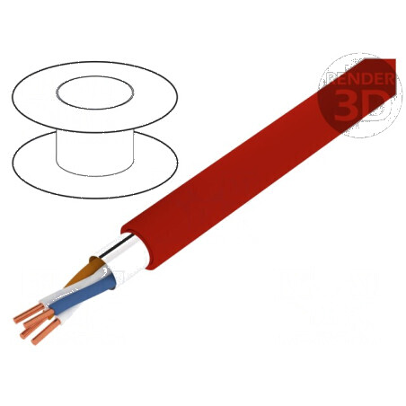 Cablu de control YnTKSYekw 1x2x0,8mm cu izolație PVC 150V | Electronic-mag.ro | Componente Electronice