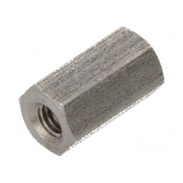 Piuliță Distanțieră Filetată 10mm, Filet Intern M3, Hexagonală | Electronic-mag.ro | Componente Electronice