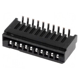 Conector FFC/FPC vertical 10 pini Non-ZIF SMT 0,5A -25÷85°C | Electronic-mag.ro | Componente Electronice
