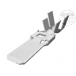 Pin tată cositorit 7-10mm² cu cablu crimpat din alamă - Conector electric de înaltă calitate | Electronic-mag.ro | Componente Electronice