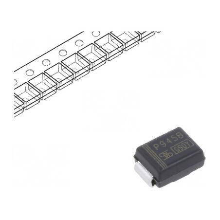 Diodă Zener 3W 68V 22mA SMD SMB - Rolă cu o singură diodă | Electronic-mag.ro | Componente Electronice