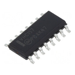 Multiplexor Digital IC 4 Canale SMD SO16 VHC 2÷5,5VDC 40µA | Electronic-mag.ro | Componente Electronice