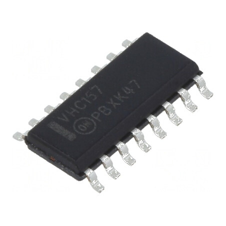 Multiplexor Digital IC 4 Canale SMD SO16 VHC 2÷5,5VDC 40µA | Electronic-mag.ro | Componente Electronice
