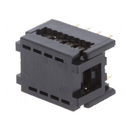 Conector IDC Adaptori PIN 8 DIL 7,62mm THT 1,27mm - Soluție de Interfațare Profesională | Electronic-mag.ro | Componente Electronice