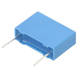 Condensator poliester 1uF 40VAC 63VDC ±5% dimensiuni 13x9x4mm | Electronic-mag.ro | Componente Electronice