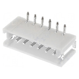 Conector cablu-placă soclu tată ZH 1,5mm PIN 6 SMT 50V 1A pentru aplicații electrice | Electronic-mag.ro | Componente Electronice