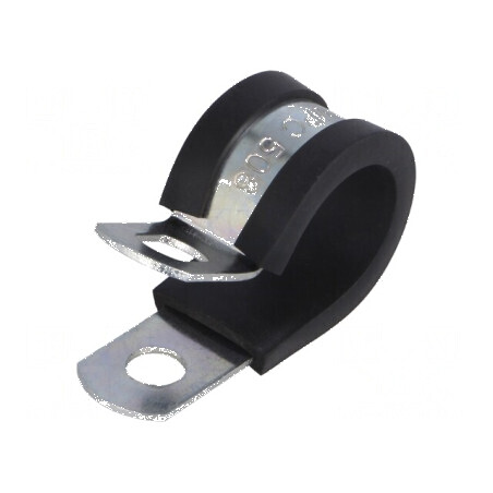 Clipsuri Øbuclă din oţel, dimensiuni 15,9÷17,5mm, lăţime 13mm, orificiu montaj 6,5mm | Electronic-mag.ro | Componente Electronice