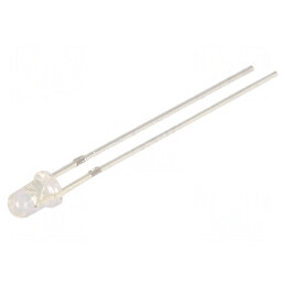 LED UV 30° 10mA 225mW 360-370nm 10-15VDC THT - Lumină UV pentru aplicații industriale Nr. term: 2 | Electronic-mag.ro | Componente Electronice