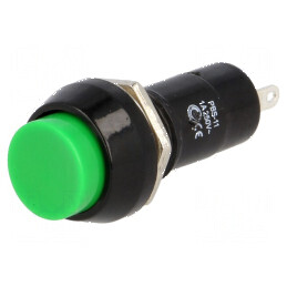 Comutator acționat prin apăsare Poz, 2 SPST-NO, 1A/250VAC - Comutator electric profesional pentru aplicații diverse | Electronic-mag.ro | Componente Electronice