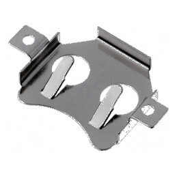 Clips SMD pentru BR1220, BR1225, CL1220, CR1216, CR1220 - Dimensiuni H: 3,2mm, Ø: 12mm | Electronic-mag.ro | Componente Electronice