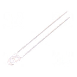 LED Verde 3mm 8000-14000mcd 30° Convex - Lumină Intensă pentru Proiecte DIY | Electronic-mag.ro | Componente Electronice