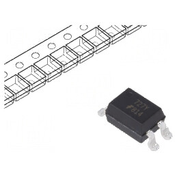 Optocuplor SMD 5kV cu 1 Ieşire și CTR 20-300% la 1mA - Tranzistori | Electronic-mag.ro | Componente Electronice