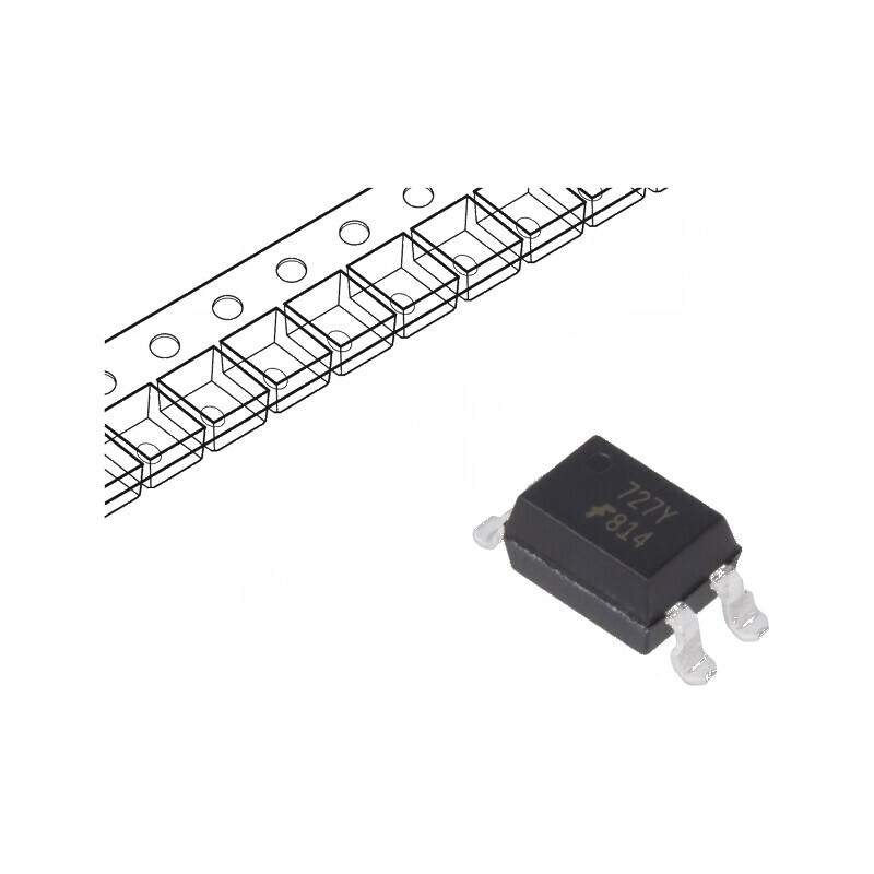 Optocuplor SMD 5kV cu 1 Ieşire și CTR 20-300% la 1mA - Tranzistori | Electronic-mag.ro | Componente Electronice Optocuplor SMD 5kV cu 1 Ieşire și CTR 20-300% la 1mA - Tranzistori | Electronic-mag.ro | Componente Electronice