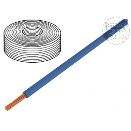Cablu H05Z-K 1mm² FRNC Albastru Închis 300V/500V - Litat pentru Aplicații Electrice | Electronic-mag.ro | Componente Electronice