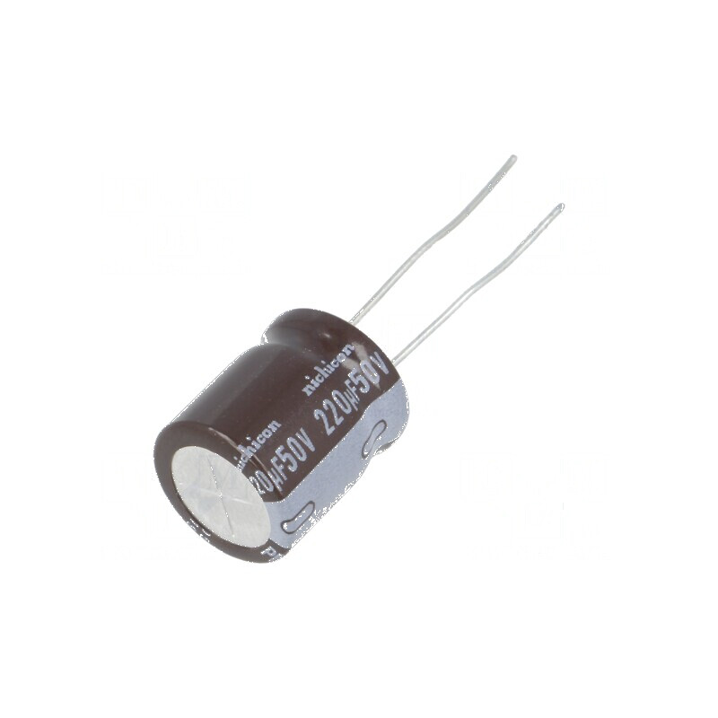 Condensator Electrolitic Low ESR THT 220uF 50VDC Ø12,5mm x 15mm - Componentă Electronică de Înaltă Performanță | Electronic-mag.ro | Componente Electronice Condensator Electrolitic Low ESR THT 220uF 50VDC Ø12,5mm x 15mm - Componentă Electronică de Înaltă Performanță | Electronic-mag.ro | Componente Electronice