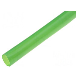 Manșon termocontractabil fără adeziv 2:1, 6,4mm, lungime 1m, culoare verde | Electronic-mag.ro | Componente Electronice