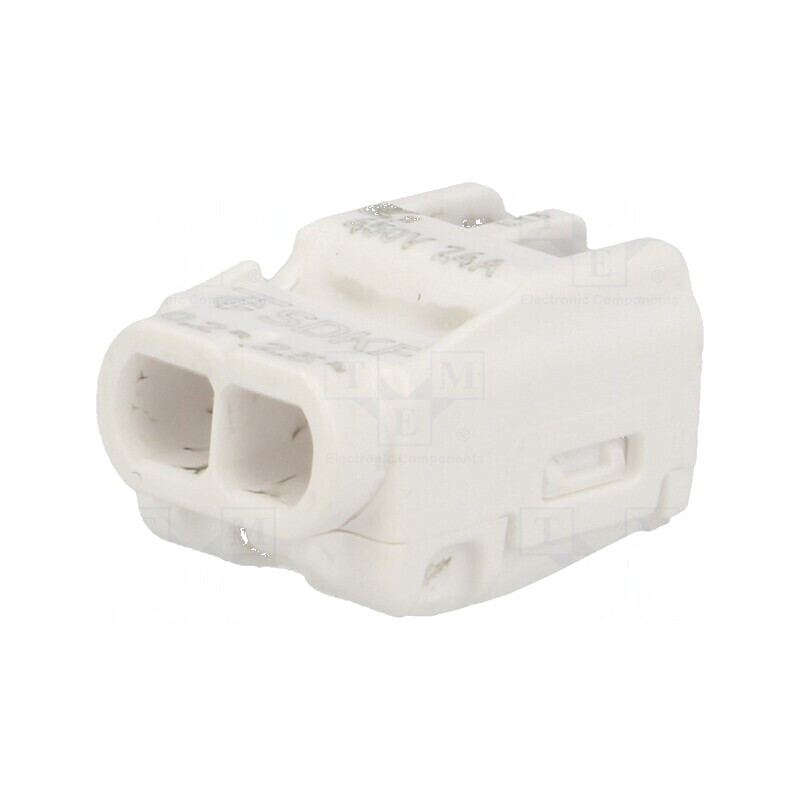 SDKF Bornă cu Arc Rapidă 0,2÷2,5mm² 300V 24A - Conector Electric Profesional | Electronic-mag.ro | Componente Electronice SDKF Bornă cu Arc Rapidă 0,2÷2,5mm² 300V 24A - Conector Electric Profesional | Electronic-mag.ro | Componente Electronice