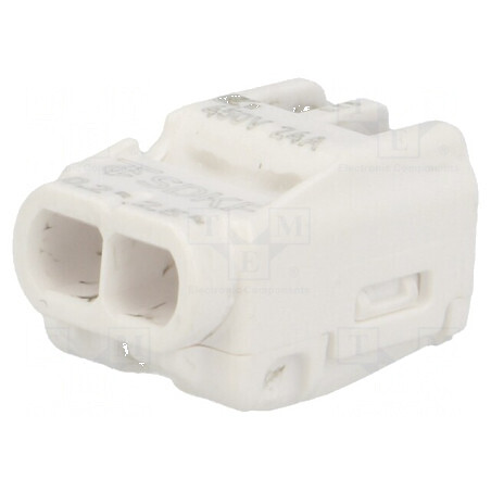 SDKF Bornă cu Arc Rapidă 0,2÷2,5mm² 300V 24A - Conector Electric Profesional | Electronic-mag.ro | Componente Electronice