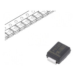 Diodă Zener 3W 20V 75mA SMD - Rolă/Bandă SMB, O Singură Diodă | Electronic-mag.ro | Componente Electronice