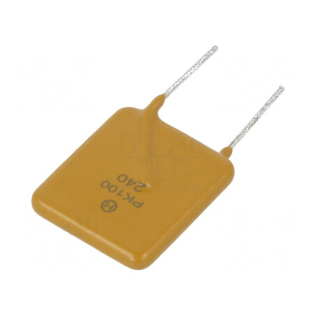 Siguranță polimerică PTC 1A - Dispozitiv de Protecție Electrică 1 Amperă | Electronic-mag.ro | Componente Electronice