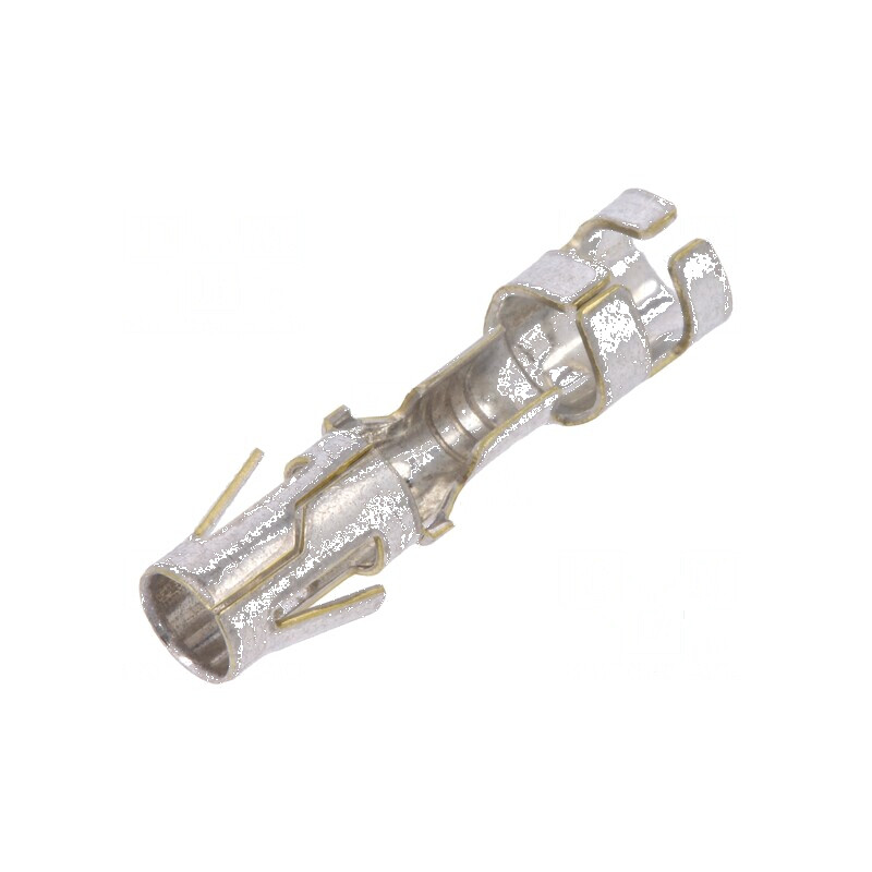 Pin mamă din alamă cositorit 0,5÷2mm² 20AWG÷14AWG crimpat 28A - Conector electric profesional | Electronic-mag.ro | Componente Electronice