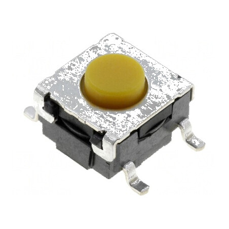 Microîntrerupător TACT SPST-NO 0,05A/24VDC SMT - Pozitie 2, Fara conexiuni | Electronic-mag.ro | Componente Electronice