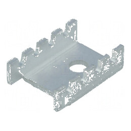 Radiator Presat U TO202/TO220 - Dimensiuni: L 19,05mm, W 13,21mm, H 6,35mm | Electronic-mag.ro | Componente Electronice