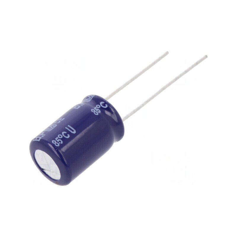 Condensator electrolitic bipolar THT 220uF 25VDC Ø10x16mm - Componentă electronică de înaltă calitate | Electronic-mag.ro | Componente Electronice Condensator electrolitic bipolar THT 220uF 25VDC Ø10x16mm - Componentă electronică de înaltă calitate | Electronic-mag.ro | Componente Electronice