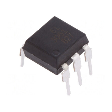 "Optotriac 5kV pentru Comutare în Zero DIP6, Model EL306X, Circuit de Control" | Electronic-mag.ro | Componente Electronice
